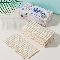 라이크홈즈 뽑아쓰는 주방 행주 빨아쓰는 키친타올 2size, 1개, 뽑아쓰는박스형(30매)
