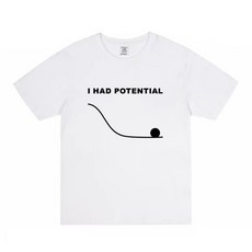 프로젝트 헤일메리 I HAD POTENTIAL 면 반팔 티셔츠