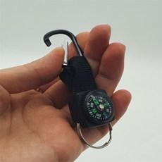 [Allhaving] 나침반 고리비너 휴대용나침반