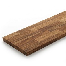 상판 멀바우 목재 DIY 선반 집성목 받침 두께17mm, 1단, 브라운