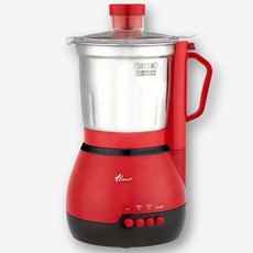 <26년형 국산> 한일 스테인리스 대용량 믹서기 가정용 업소용, Cream Red