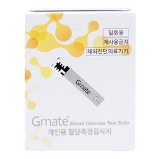 GMATE 필로시스 혈당측정지 PS-004, 50개입, 1개
