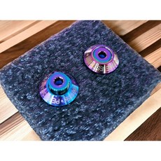 SUYA 耐UV 彩鈦牌照螺絲 M6螺絲 (一組四顆), 1個