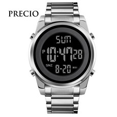 프레시오 남성용 메탈전자손목시계 P2011-G