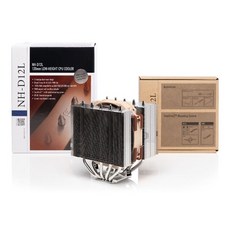 Noctua NH-D12L 非對稱雙塔五導管靜音CPU散熱器/支援LGA1700, 1個