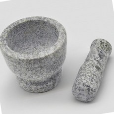 자연석 절굿공이 절구세트 마늘빻기 절구통 깨갈이 다진마늘 옥절구 다지기 이유식, (L) 옥절구 세트, 1개