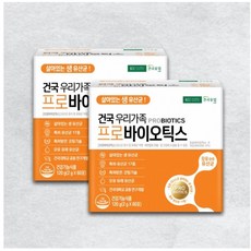 [건국대 건국유업] 건국프로바이오틱스 유산균 1통(2g x 60포), 1개, 1정 1개, 1정