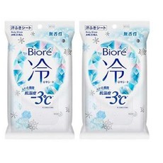 2개 세트.비올레 냉 시트 무향성 20장입