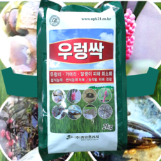 월동 우렁이 거머리 약 제거 방제 퇴치제 달팽이 애지렁이 미나리 딸기 인삼 논 벼 친환경 우렁이 약 거머리약 우렁싹 2kg, 1개