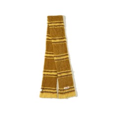 매장정품 코닥 KODAK 헤어리 컬러 스트라이프 머플러 YELLOW K5443LWMC9YLW 177472, FREE