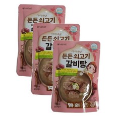 아이배냇 든든 쇠고기 갈비탕 150g 3개, 2세트