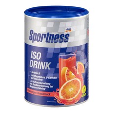 독일 dm 스포츠니스 ISO 드링크 파우더 레드오렌지 750g
