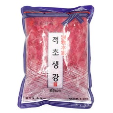 토호 적초생강 (업소용) 초절임생강 생강절임 초생강, 1개, 1.3kg