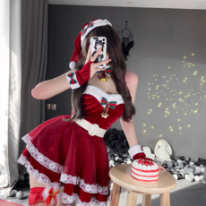 섹시 코스프레 의상 코스튬 크리스마스 바니걸 성인 코스튬 세트