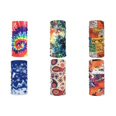 SOOMOOD 헤드웨어 반다나 넥 게이터 헤드 랩 헤드밴드 방한모 매직 스카프 행복. 일반, 행복