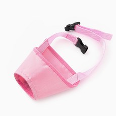 狗狗嘴套 防咬防叫狗嘴套防誤食狗口罩寵物嘴套止吠器現貨批發, 1個, 粉:6