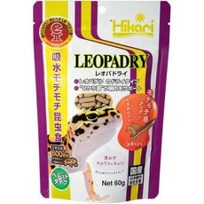 도마뱀 영양제 거북이 파충류 히카리 표범 드라이 60g 1개