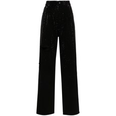 골든 구스 크리스털 장식 와이드 진