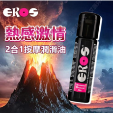 EROS 熱感2合1 按摩潤滑油 100ml, 1個, 依包裝
