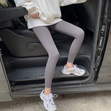 包覆感leggings 貼腿緊身褲 顯瘦收腹彈力瑜珈運動內搭褲 提臀高腰鯊魚褲