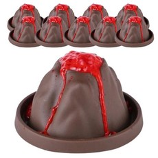 엄마표 화산폭발놀이 방수 모형틀 10p/ 과학실습 초등diy 용암분출, 1세트