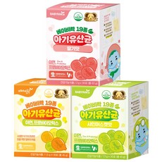 베이비락 아연함유 19종 아기 생유산균 3가지맛 세트(30포x3), 1개