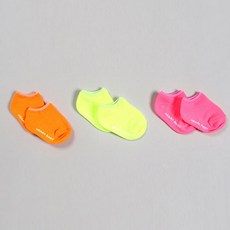 6개월 아기덧신 돌 여아 남아 네온 양말 5종 세트