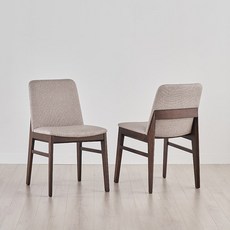 [삼익가구]어썸 원목 의자(1EA), 오트밀+월넛, 1개