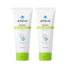 아토앤오투 옥시젠 베이비 파우더크림 100g 2개 세트