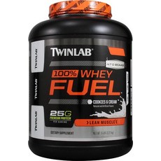 TWINLAB 乳清燃料瘦肌肉餅乾和奶油, 1個, 2.27公斤