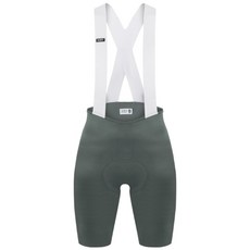 BAISKY百士奇 自行車男款空力吊帶短褲 速力III 鐵灰 時尚自行車褲 吊帶車褲