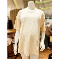 마더피아 [와코루 마더피아] 임부 면 외출복 상의 지퍼 수유티 ( 면) / RTO1005 IV 3009678