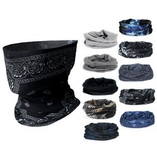 블랙딘 멀티스카프 10장 넥워머 스포츠 쿨마스크 쿨스카프 쿨넥워머, BCP-블랙패키지 10장, 1세트