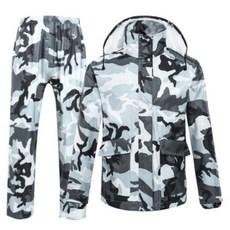 오토바이 우비 비옷 우의 라이더 바이크 낚시 배달 밀리터리, L, 그레이바지(단품-상의X)