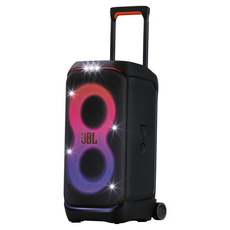 JBL Partybox Stage 320 攜帶型藍牙喇叭 伸縮拉桿 滑輪設計 藍牙無線連接, 黑色
