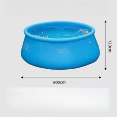 항아리수영장 대형수영장 수영장만들기 하늘색 실외 야외, 3m/높이 1.1m + 펌프+커버