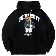 마고(MAGO) USA 농구곰 후드티