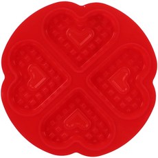 3D 직사각형 및 하트 모양 몰드 초콜릿 폰던트 실리콘 와플 케이크 비누 DIY 캔들 클레이 주방 도구 베이크웨어 가정용 3개 Rect