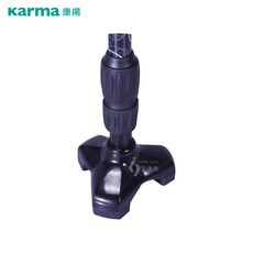 艾護康 康揚KARMA 站得駐三腳安全柺杖腳墊, 1個