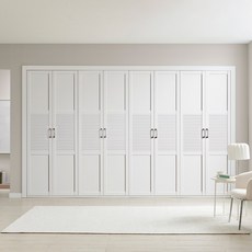 보루네오 로망 여닫이 붙박이장 30cm