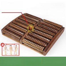 발 마사지기 피로 발지압판 발지압롤러 풋롤러 아치, 스프링스프링 경혈 구슬 8열 B, 1개