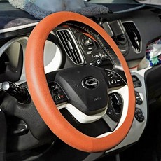 핸들커버 자동차 경차 인테리어 미끄럼방지 인테리어 내열성 세척 차량 보호 블랙 겨울 경차+글로벌커머스랩벌Shop, 02SIL핸들커버–그레이