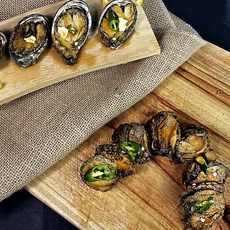 국내산 청정 완도 전복장, 1kg, 1개