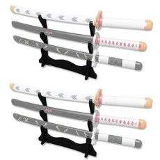 코스프레 검 일륜도 목검 거치대 스탠드, 3단 거치대 KAL-HK03-2개입