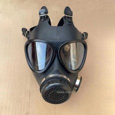 군용 방독면 호흡기 안전용품 독성 방연마스크 탈출 화재 소독, fmj05형 단면 마스크 헤드밴드 포함, 1개