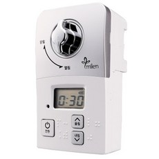 미랜콕 가스차단기 가스안전차단기 가스타이머 가스밸브, 미랜콕 MG-06GT(실버), 1세트