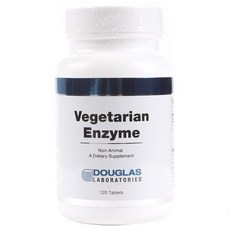 DOUGLAS LABORATORIES 酵素錠, 120顆, 1罐
