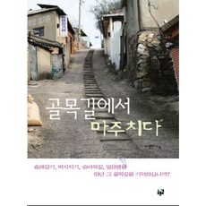 골목길에서 마주치다, 푸른길, 이경한 저