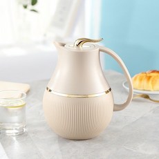 歐式保溫壺家用大容量保溫水壺暖水壺熱水瓶結婚保溫瓶, 氣質灰, 1個