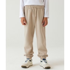 매장정품 무신사스탠다드 MUSINSA STANDARD KIDS 기모 스웨트 팬츠 [더스티 베이지] MKBPKAZ06-UI 528111